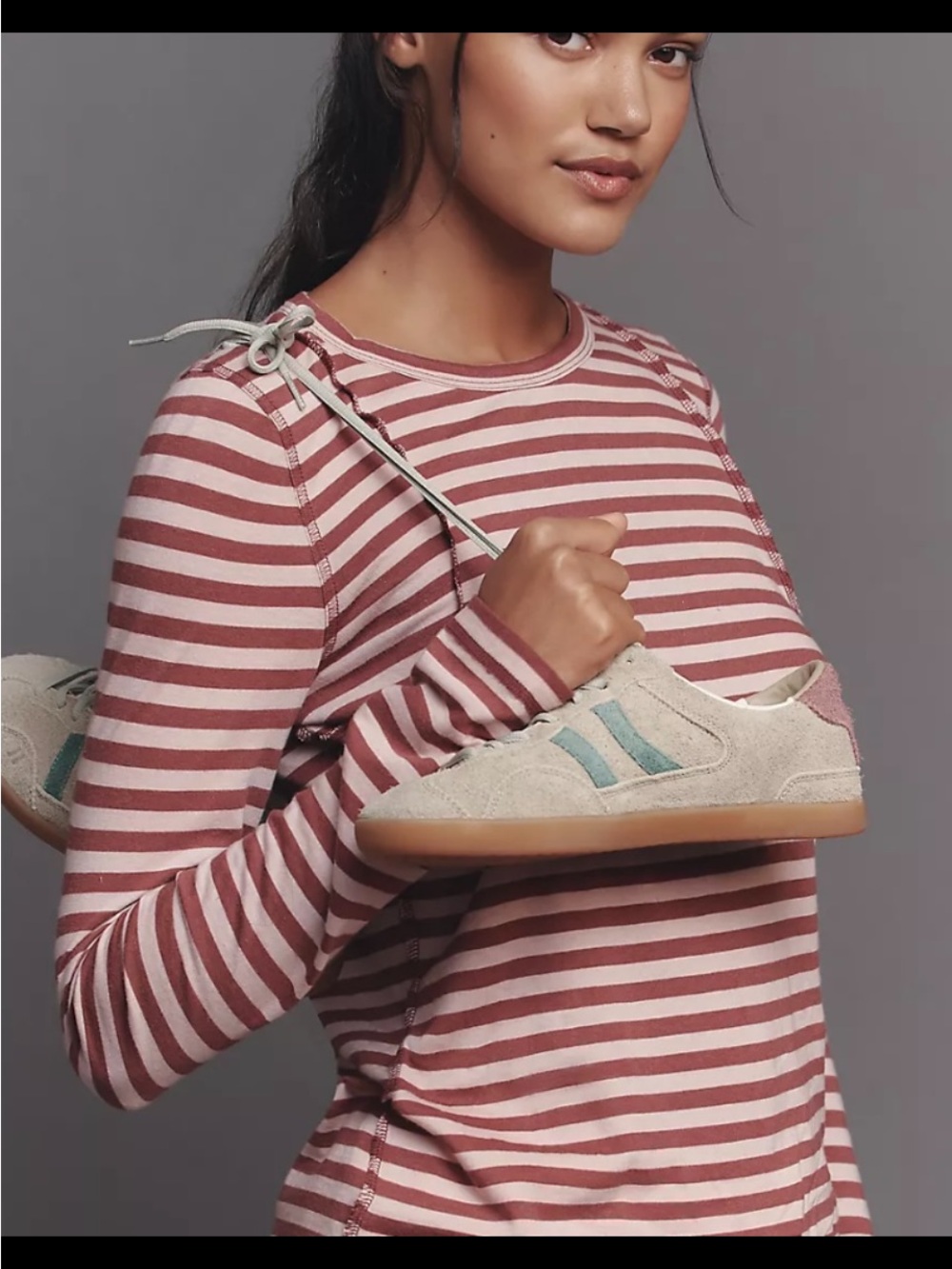 Anthropologie Teddy long Sleeve Tee.